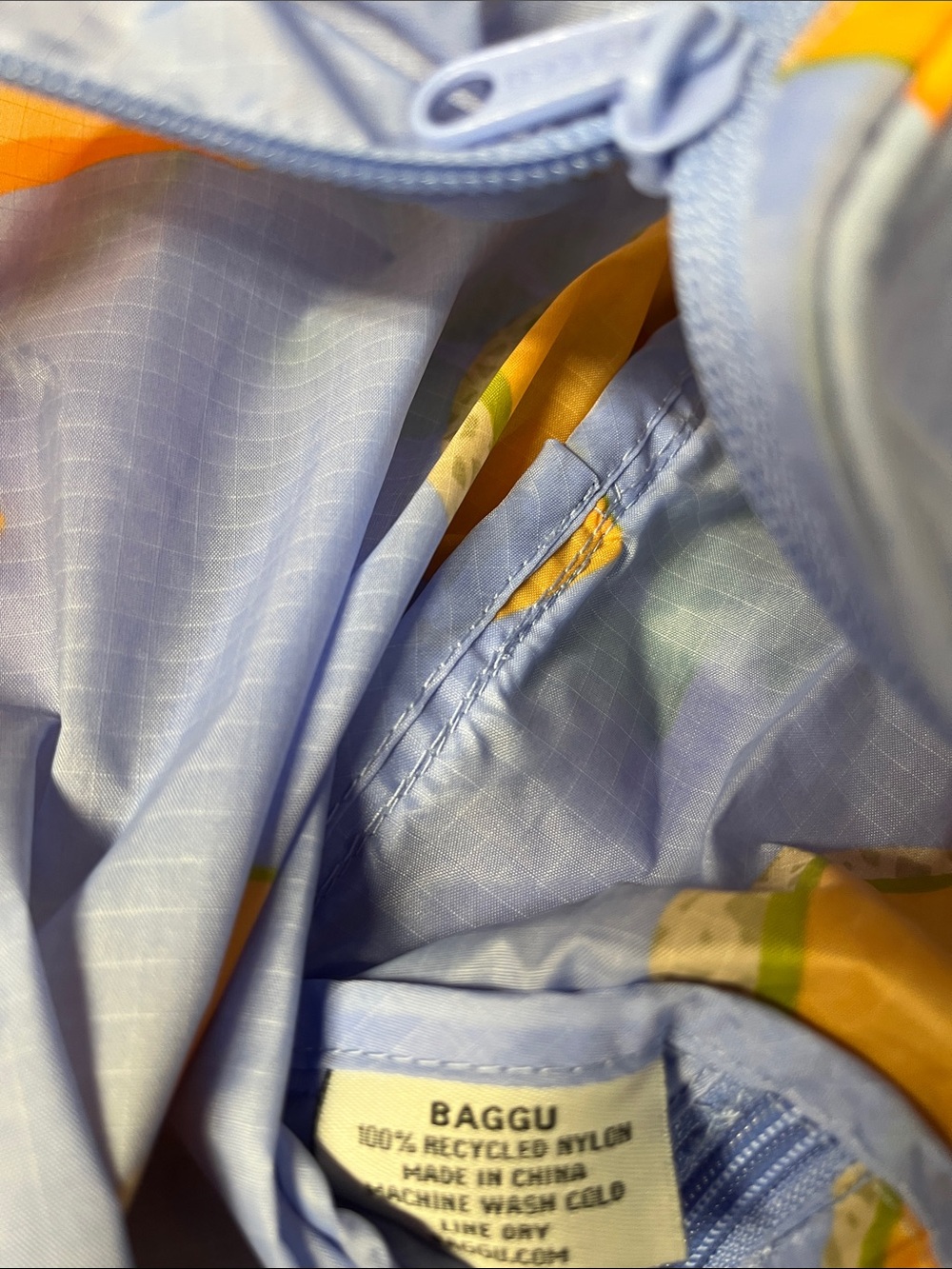 BAGGU 2 10x13 Japanese produce Packing Cubes new - Picture 6 of 6
